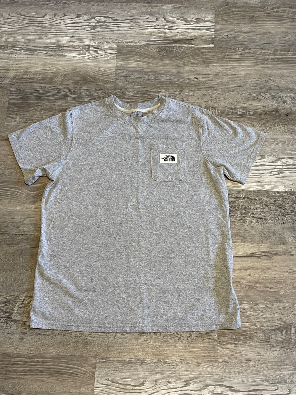 The North Face Women’s Heather Gray Pocket Tee
